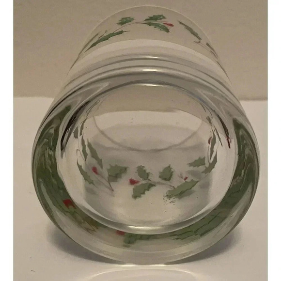 Lenox Holiday Old Fashioned Glass  4 1/8” H‎ x 3 1/4”W - Picture 3 of 7